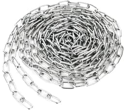 Roestvrij stalen ketting 6 meter - 304 legering - multifunctioneel voor hekken, honden, zwaaien, drogen wasgoed — thumbnail 1