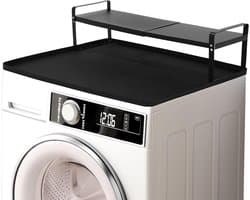 Universele Wasmachine Droger Aanrecht met Antislip en Opbergruimte