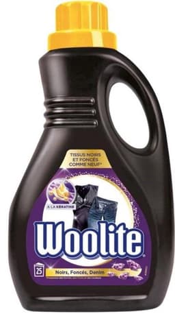 Woolite Zwart, Donker, Denim - Vloeibaar Wasmiddel - Met Keratine - 25 Wasbeurten - 1,5L — thumbnail 4