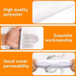 Waszakken Set van 4 - Netten voor Wassen van Ondergoed, Sokken en Tights - Ideaal voor de Wasmachine en Reisgebruik - 50x60cm Met Handvatten — thumbnail 5