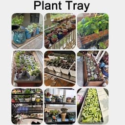 Lekbak Roestvrij Staal 20x10cm - Multifunctionele Opvangbak voor Wasmachine, Planten en Keukenblok — thumbnail 2