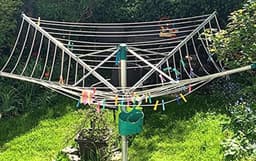 Duurzame Waslijn 60 m met Stalen Kern voor binnen en buiten - Extra Sterk en Weerbestendig — thumbnail 2