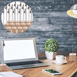 20 Stuks Houten Foto Clip Houders voor Thuis en Kantoor — thumbnail 3
