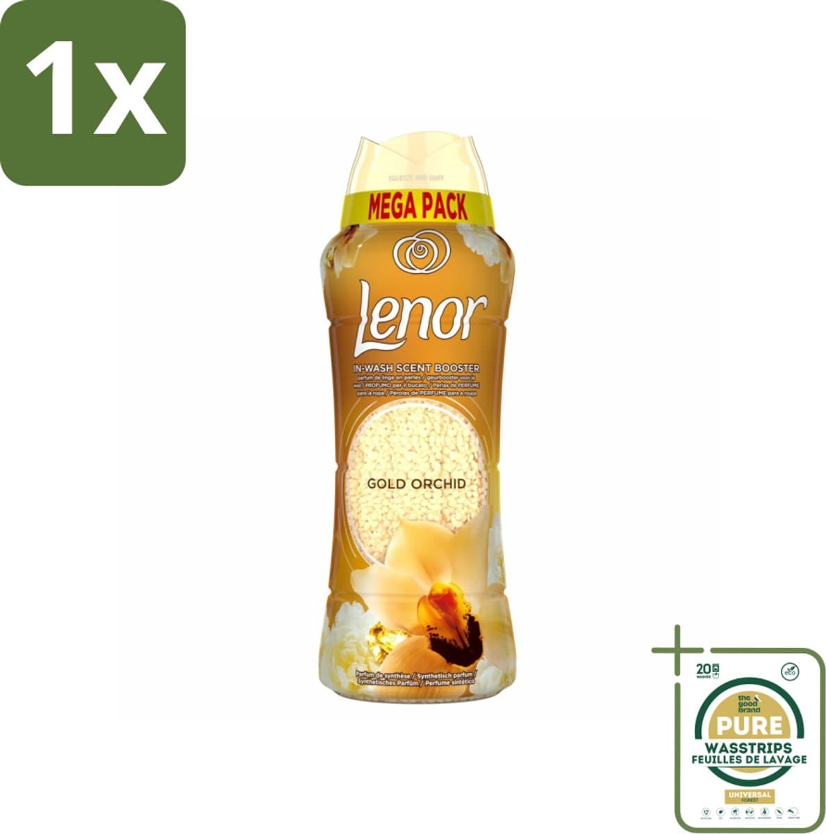 1 x Lenor – Geurparels – Gouden Orchidee – 570 g- Koffiezetapparaat - Koffiezetapparaat - Koffiezetapparaat — afbeelding 1