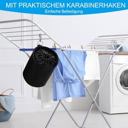 Wasmand met Haak voor Knijpers - Waterdichte Opberghoes voor Binnen en Buiten — thumbnail 2