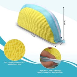 Schoenwaszak voor de wasmachine - Dikke waszak voor sneakers, gymschoenen en canvas schoenen met verhoogde wrijving — thumbnail 2