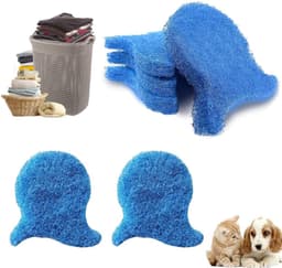 Dailygoods- Dierenhaarverwijderaar 5 Stuks - Herbruikbaar - Pluisbal voor Wasmachine - Voor Hondenhaar/Kattenharen - Zachte Stof - Effectieve Verwijdering - Pluisballen — thumbnail 1