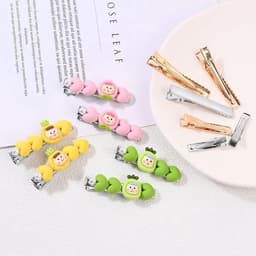 Metalen Haarspelden - Krokodillenklemmen Alligator Clips - Haar Styling - Glad en Duurzaam - 60 mm - Zilver — thumbnail 2