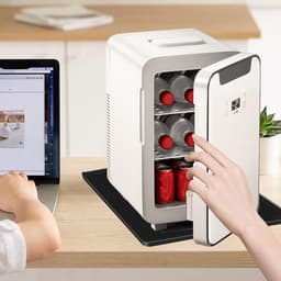Siliconen Vloermat - Lekbak Mat - Apparaten Beschermen - Waterdicht Ontwerp - 60 x 60 cm - Zwart — thumbnail 3