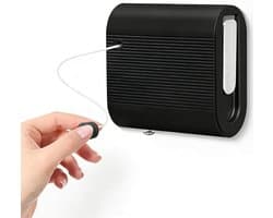 Clothesline, Retractable 4.2 m, New Design, Space Saving, Wall Mounting, Load Capacity 20 kg, for Bathroom, Laundry - ShopVlot