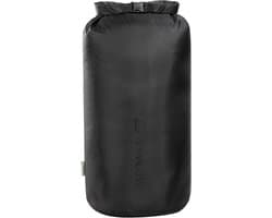 Rugzak Dry Sack, 18 liter, waterdichte pakzak met rolsluiting en steeksluiting, van gerecycled polyester, inhoud 18 liter, zwart