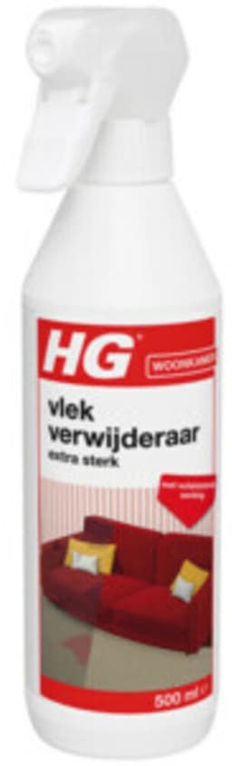 2 x HG - Woonkamer - Vlekverwijderaar Extra Sterk - In 30 Seconden Resultaat - 500 ml - Voordeelverpakking - 2 stuks — thumbnail 2