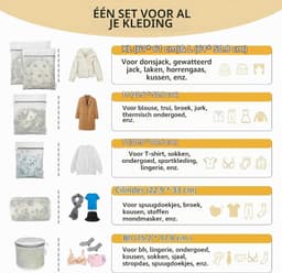 5 Delicate Waszakken met Rits voor Kleding, Ondergoed en Lingerie - Sterke Mesh Waszakken voor Veilig Wassen van Kledingstukken en Sokken — thumbnail 2