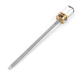 speed reduction motor 6V 30RPM, long shaft M4 x 100mm — thumbnail 2