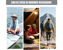Tassen voor watersport, strandrugzak voor heren, ideaal voor boottochten en outdoor-activiteiten, Zwart, 40L, watertassen