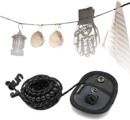 Portable Camping Clothesline, Ultra Light, Packable, Travel Gadgets and RV Tools for Indoor and Outdoor Use - ShopVlot — thumbnail 1
