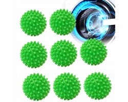 8x Wasmachines Ballen - Zacht & Pluizig Wassen & Drogen