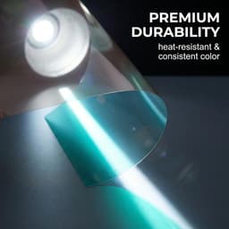 10 vellen kleurfilter A4, transparante plakfolie voor ledlampen en kleurcorrectie, gekleurde gelatine voor fotografie en video, 10 verschillende kleuren voor lichteffecten en handwerk — thumbnail 4