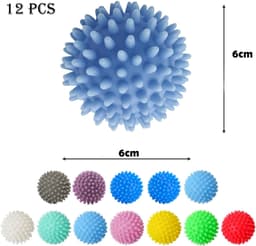 Set van 12 Herbruikbare Droogballen voor Wasdroger — thumbnail 4