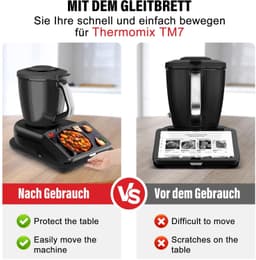 Bamboo Glijplank voor Thermomix TM7 met Antislip Voetjes — thumbnail 4
