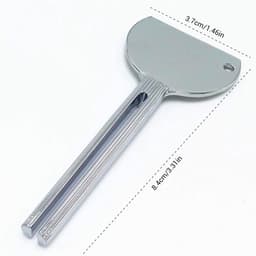 JHUBERS- Buis Squeezer - 3 Stuks - Metalen Tandpasta Dispenser - Duurzaam Ontwerp - Geschikt voor Crèmes - Vermindert Afval - 84x37mm - Tandpasta Knijper — thumbnail 2