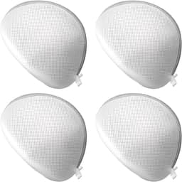 Ondersteunende wasnet voor bh's, 4-delige set voor de wasmachine, beschermt delicate kleding en ondergoed (19x17 cm) — thumbnail 1