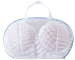 Waszak voor bh's – Vormvaste waszak van mesh met trekkoord, polyester filterzak voor delicate lingerie, kousen en kanten kleding, 33 x 20 cm