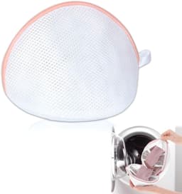 Dailygoods - Dailygoody - Wasnet beha - Waszak voor delicate was - Groot formaat - Roze kleur - Veilig voor ondergoed en sokken - Ideaal voor lingerie - Beschermt ... — thumbnail 1
