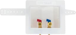 Dual Washer Outlet Box voor Verzonden Installaties — thumbnail 1