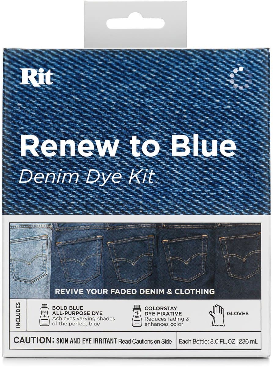 Rit Renew To Blue Dye Kit - Rit Dye - Rit — afbeelding 1