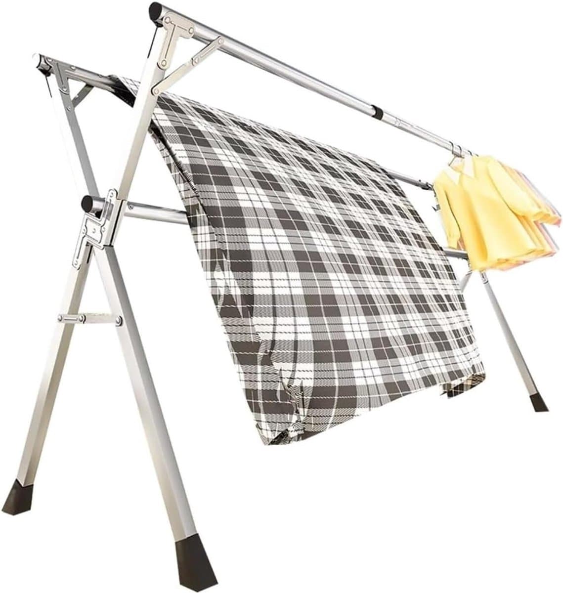 Droogrek - Kledingdroger - Was Drogen - Roestvrij Staal - 240cm — afbeelding 1