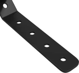 vidaXL - Haken - 2 - st - Zwart - M5 - x - 110 - mm - IJzer — thumbnail 2