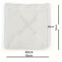 Sneakerdroger & Waszak – 2-in-1 Droog- en Wasoplossing voor Sportschoenen, Kleding & Wasgoed | Duurzame Mesh Polyester | 40,5 × 40,5 cm – Wit — thumbnail 5