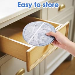 Allecto Plus - Hangende Opvouwbare Wasmand met Zelfklevende Haak - Grijs - Voor Thuis en Reizen — thumbnail 2