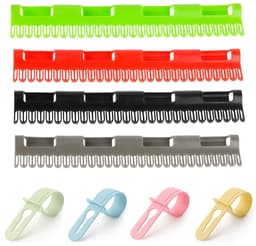 Sokkenhouders voor wasrek - 8 stuks - Antislip functie - Vier kleuren — thumbnail 1