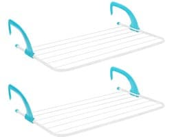 Verstelbare wasdroger voor radiatoren - multifunctioneel - set van 2