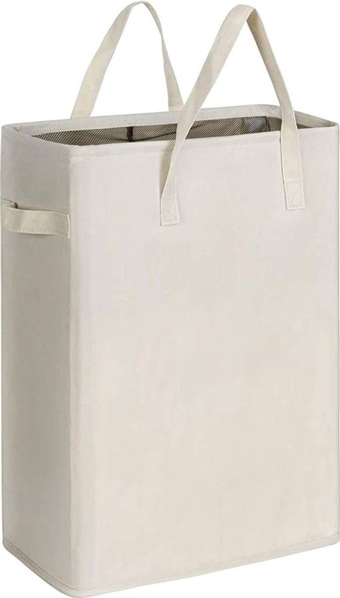 Smalle wasmand, kleine opvouwbare smalle waszak met handvat. — afbeelding 1