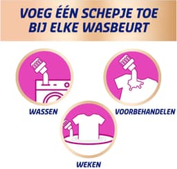 Vanish Oxi Action - Vlekkenverwijderaar - Wasbooster - Zonder Bleek - Witte Was - 2.7 Kg — thumbnail 2