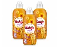 3 x Robijn – Wasverzachter – Passiebloem & Bergamot – 780 ml - Voordeelverpakking - 3 stuks