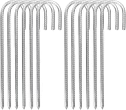 Set van 12 Grondankers van Gegalvaniseerd Staal 30cm — thumbnail 1