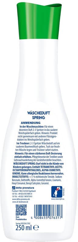Wasgeur Spring voor Frisse en Langdurige Geur — thumbnail 4