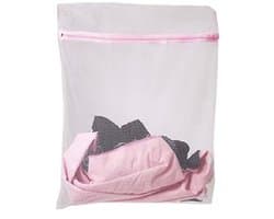 Okado Waszak voor Lingerie - Wasnetje met Rits - 40 x 50 cm - Wit
