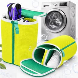 Waszak voor Schoenen, Herbruikbare Waszak met Rits, 360° Reiniging, Bescherming voor Sneakers en Trainers, Waterdoorlatend en Antideformatie — thumbnail 1
