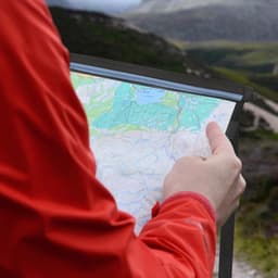 Camping 21040 Transparante waterdichte kaarthoesje/transparant tweerichtingszicht/sterke draaggreep inbegrepen/opvouwbaar gemakkelijk voor opslag/ideaal zakje voor wandelen en buitenshuis, — thumbnail 4