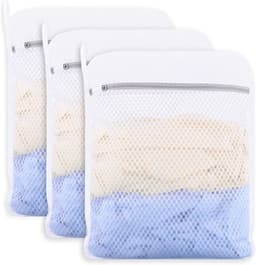 Duurzame Honingraat Mesh Tassen voor Delicate Kleding - Herbruikbare 12"x16" Wassen en Beschermen — thumbnail 1