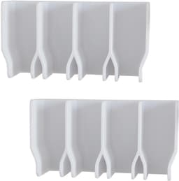 Wanddroogrek Uitschuifbaar - Kledinghanger Houder - Kledingrek Muur - Wasrek Inklapbaar - Droogrek Hangend - Badkamer Organizer - Ophangsysteem Zonder Boren - Kledingroede - Wasruimte Accessoires - Zuignap Bevestiging - Grijs - 1 Stuk — thumbnail 1