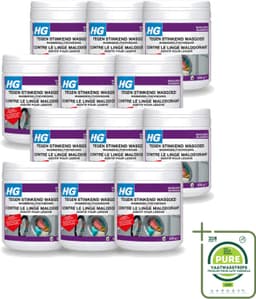 12 x HG - Wasruimte - Tegen Stinkend Wasgoed - Wasmiddeltoevoeging - 500 g - Grootverpakking - Vaatwasstrips - Wasmiddel Tegen Stank - Stinkend Wasgoed - Wasmiddel Toevoeging - Stankmoleculen Verwijderen - Fris Wasgoed — thumbnail 1