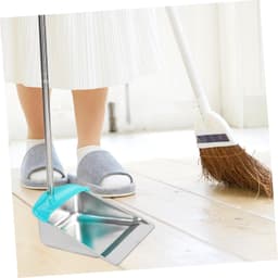1set Handvat Stoffer Met Afneembare Voor Huishoudelijk Gebruik Ergonomische Lichtgewicht Opruimtool Voor Efficiente Schoonmaak Huis Kantoor — thumbnail 4