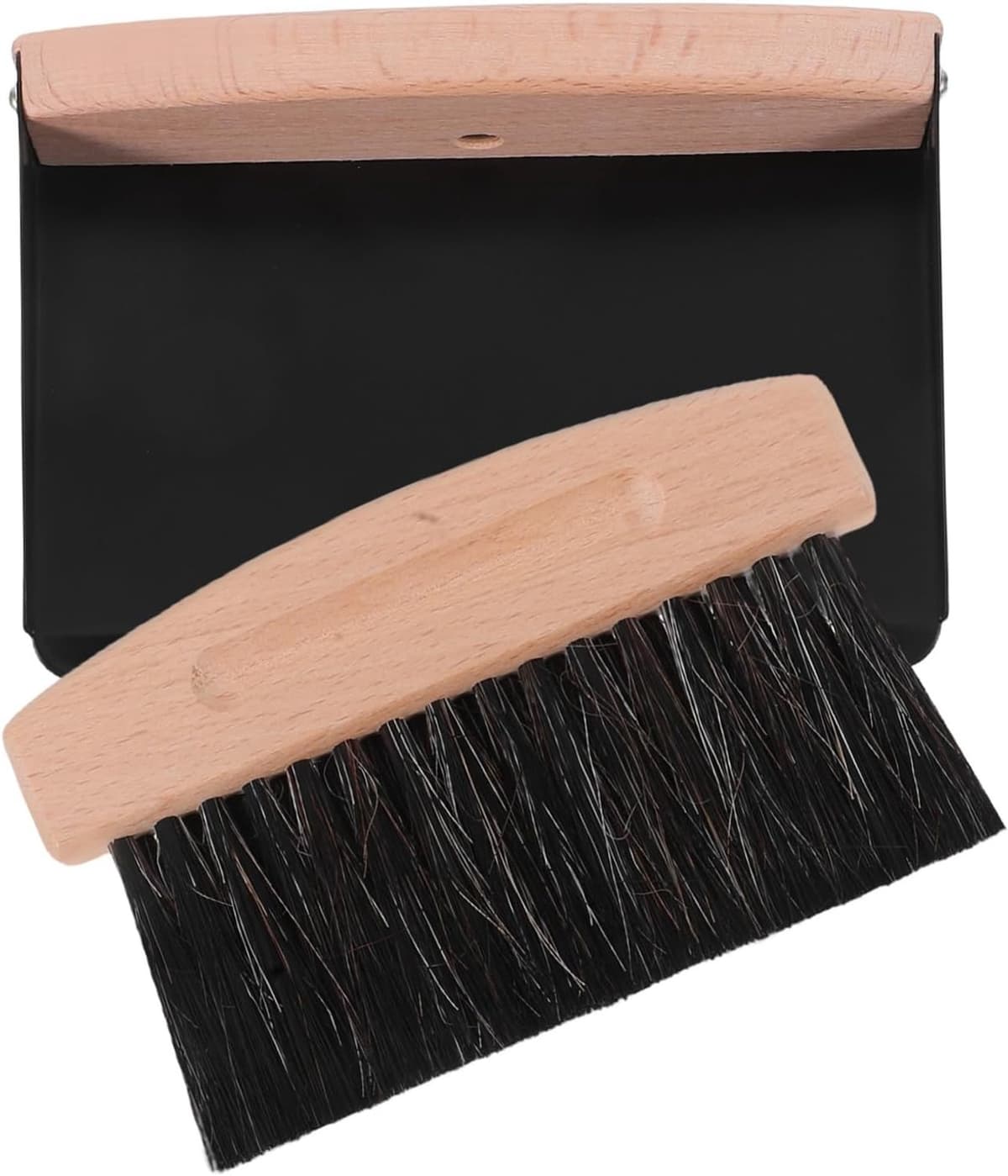 1set Mini Dustpan Set Handheld Reinigingsgereedschap Voor Desktop Boekenplank Ruimtes Efficiënt Ruimtebesparend Ontwerp Voor Thuis Kantoor — afbeelding 1