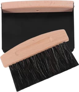1set Mini Dustpan Set Handheld Reinigingsgereedschap Voor Desktop Boekenplank Ruimtes Efficiënt Ruimtebesparend Ontwerp Voor Thuis Kantoor — thumbnail 1